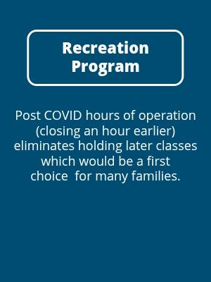 Recreation Program Hours of Operation