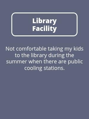 Cooling Station Concerns