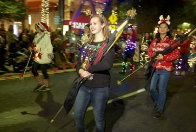 Chandler Arizona Parade of Lights marching bands
