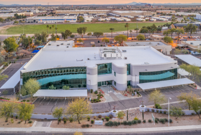 Aerial of CEPA building