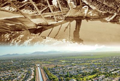 Historic-photo-showing-farmer-and-irrigation-that-evolved-into-modern-residential-neighborhoods