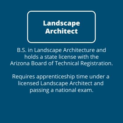 Landscape Architect Description