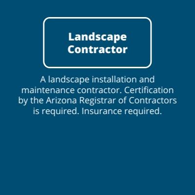 Landscape Contractor Description