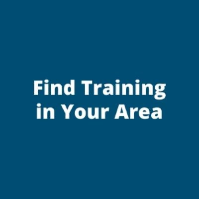 Find Training in your Area 