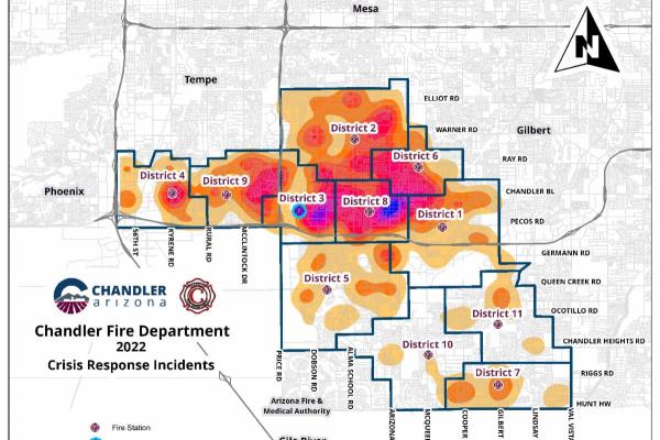 Crisis Response Heat Map