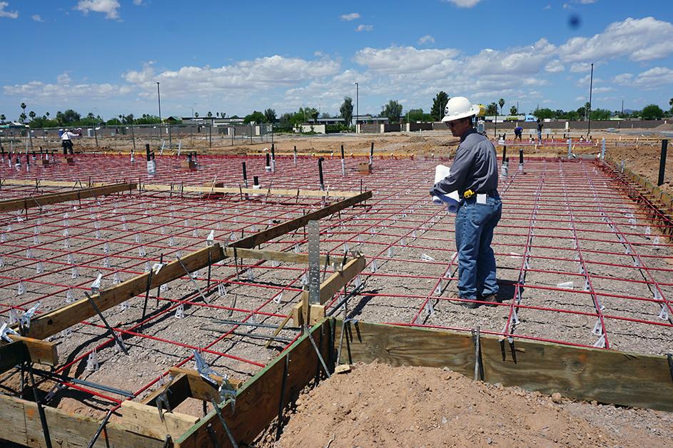 Inspection of a Building Site