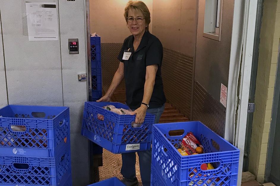 Volunteer Donates 1,000 Hours to Offer a Hand to AZCEND Food Bank