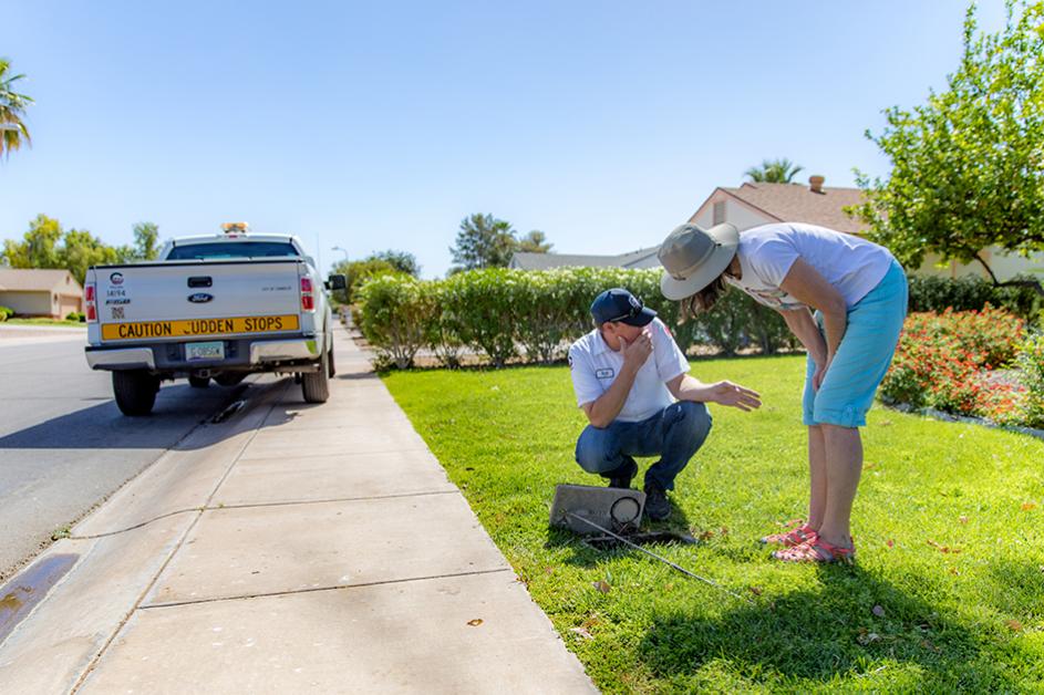 Water Inspection at a Chandler residence