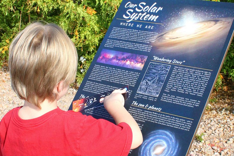 Solar System Walk at Veterans Oasis Park