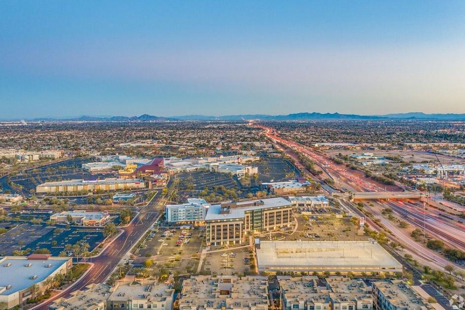 Arial view of Chandler