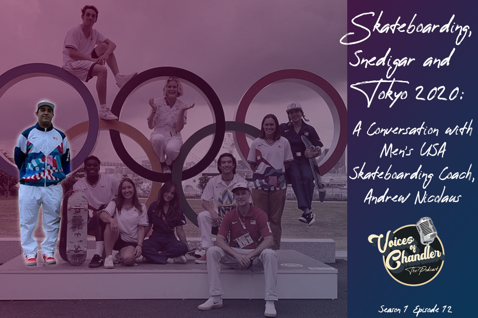 Skateboarding, Snedigar and Tokyo 2020: A Conversation with Men's Team USA Skateboarding Coach, Andrew Nicolaus
