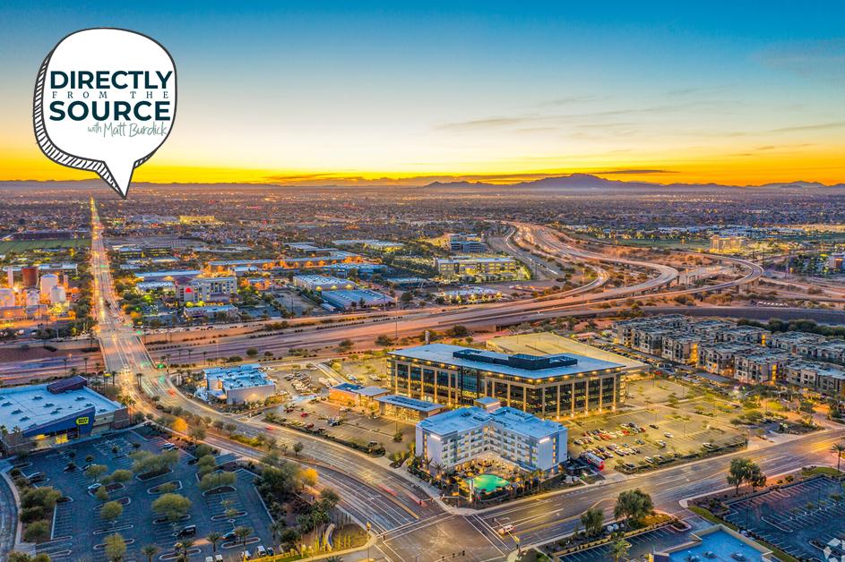 Aerial view of Chandler Veridian