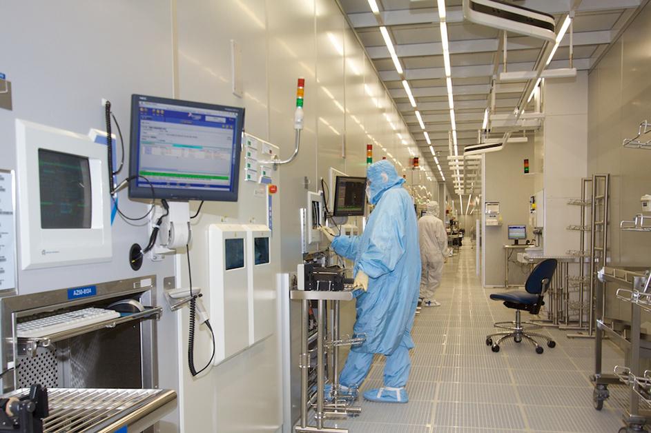 Inside NXP Semiconductors in Chandler Arizona