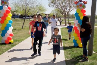 chandler fun run finish line