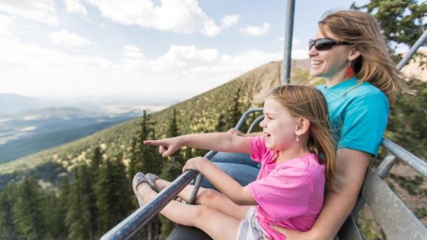 scenic chairlift san francisco peaks