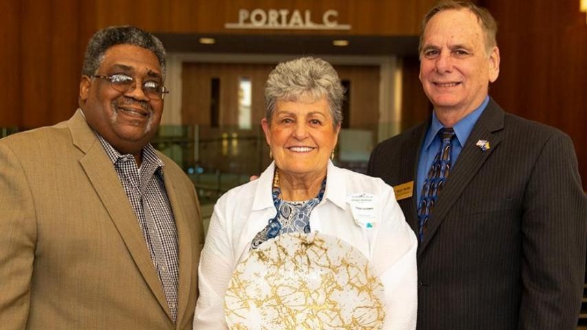 Ginger received the “Sunbeam Award” at this year’s City of Chandler Volunteer Recognition Awards.