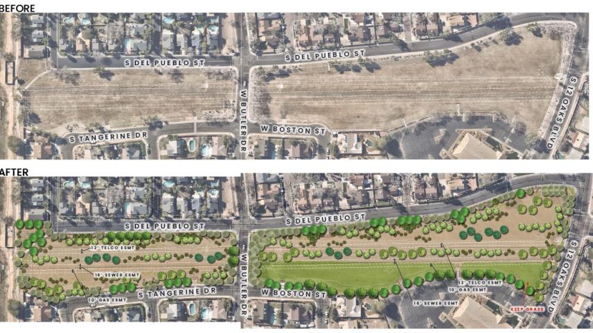 Site #419: Basins at Butler Drive and Del Pueblo Street