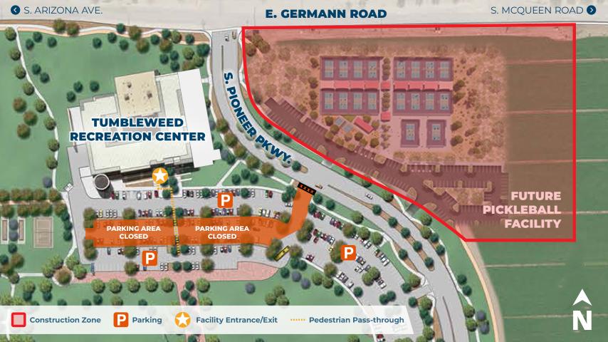 TRC Parking lot closure 4/29-5/14