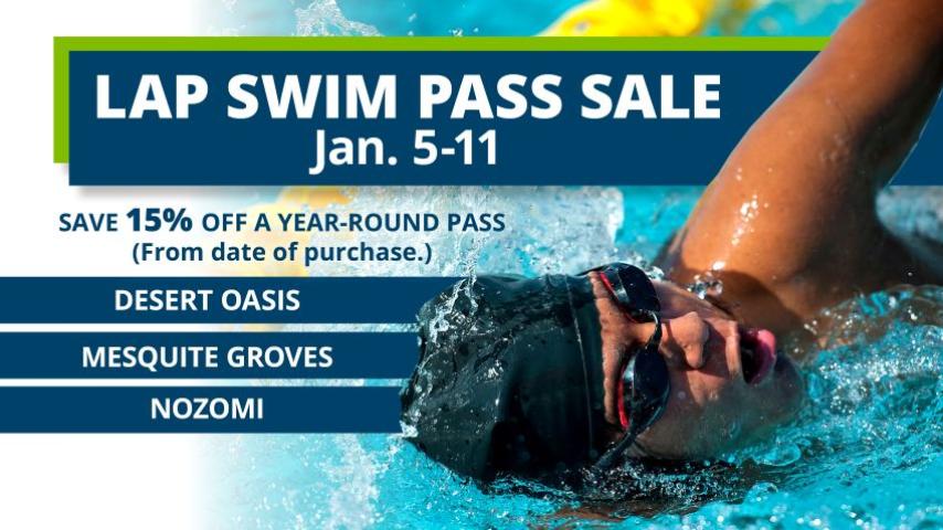 Lap Swim season pass sale
