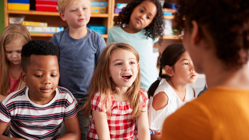 Group of kids at Storytime