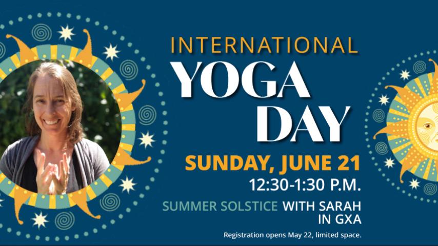 International yoga day on June 21