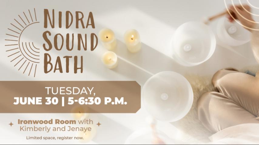 sound bath June 30