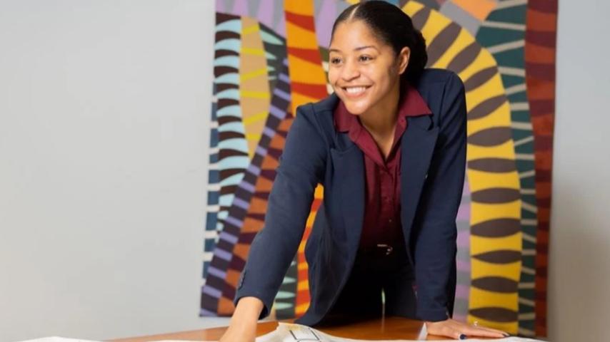 Young professional woman