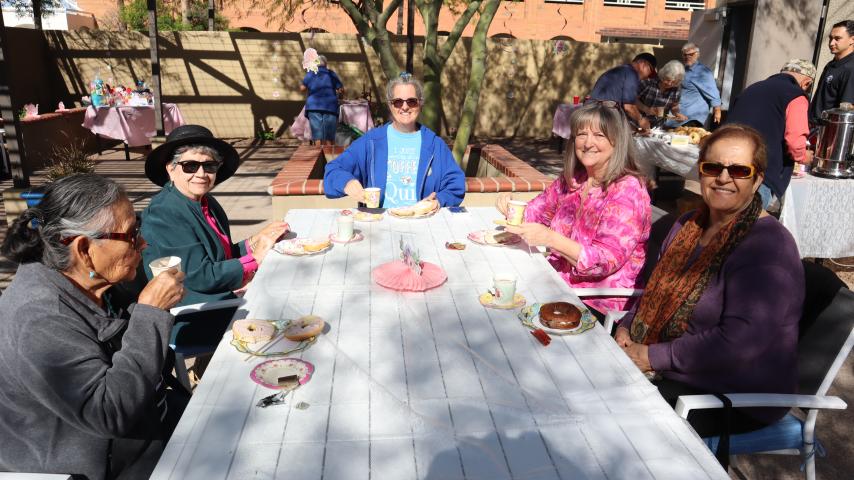 Visit the Senior Center for a lunchtime meal, Monday through Friday, served at 11:30 a.m.