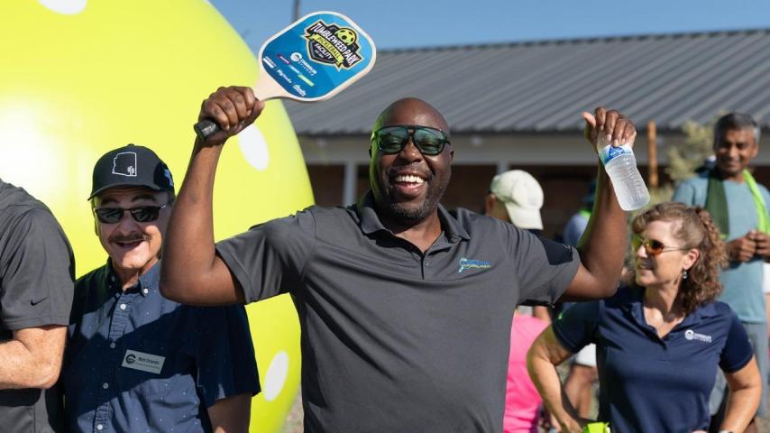 Pickleball with CM Harris
