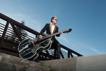 Lee Rocker of The Stray Cats