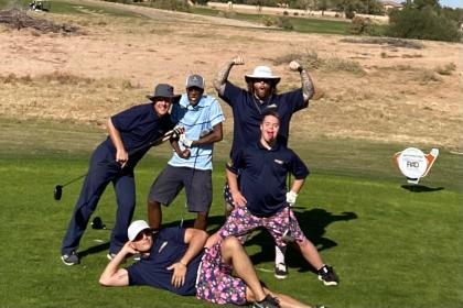 golf challenge foursome