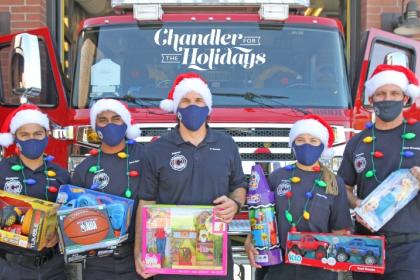 Chandler Fire Department Toy Drive