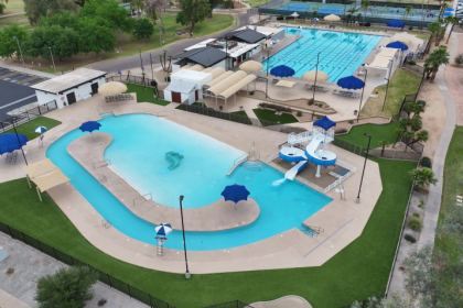 arrowhead pool aerial