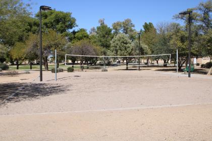 harter park sand volleyball court