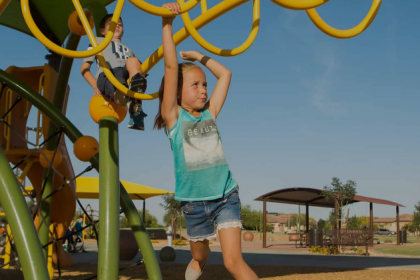 kids on citrus vista playground