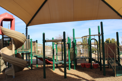 Pinelake park swings and playground