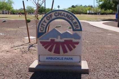 Arbuckle Park sign