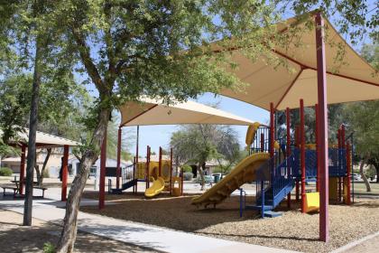 Play area at Harter Park