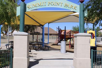 Summit Point Park Entrance Sign