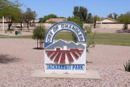 Jackrabbit Park Sign