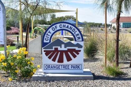 Orangetree Park Sign