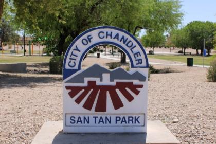 San Tan Park Sign