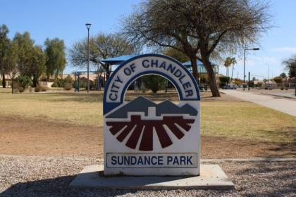 Sundance Park Sign