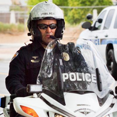 Chandler Police Motorcycle Officer