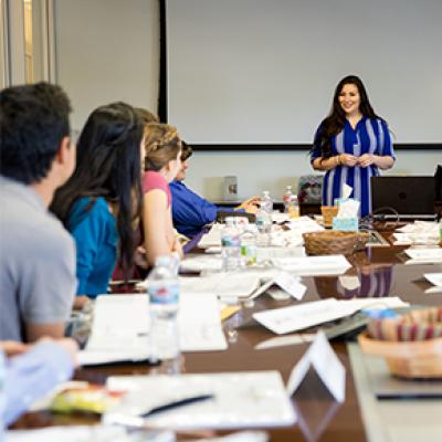 Participants in the 2018 Teen Leadership Academy