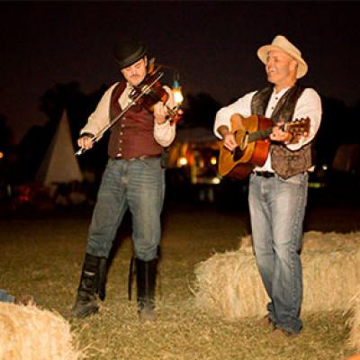 Musicians at the 2017 Chuck Wagon Cookoff