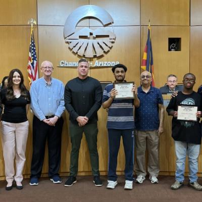 Students of the Year: Sarvesh Chandran and Jordan River Mobley