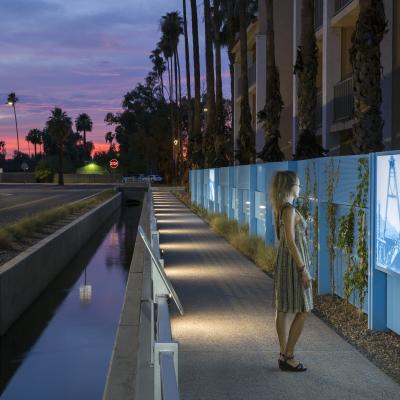 LED Lighting along the Commonwealth Canal