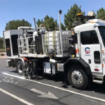 Striper Truck
