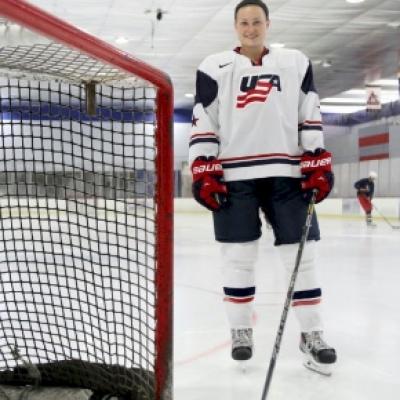 2015 Inductee Lyndsey Fry, Sochi Olympics Silver Medalist